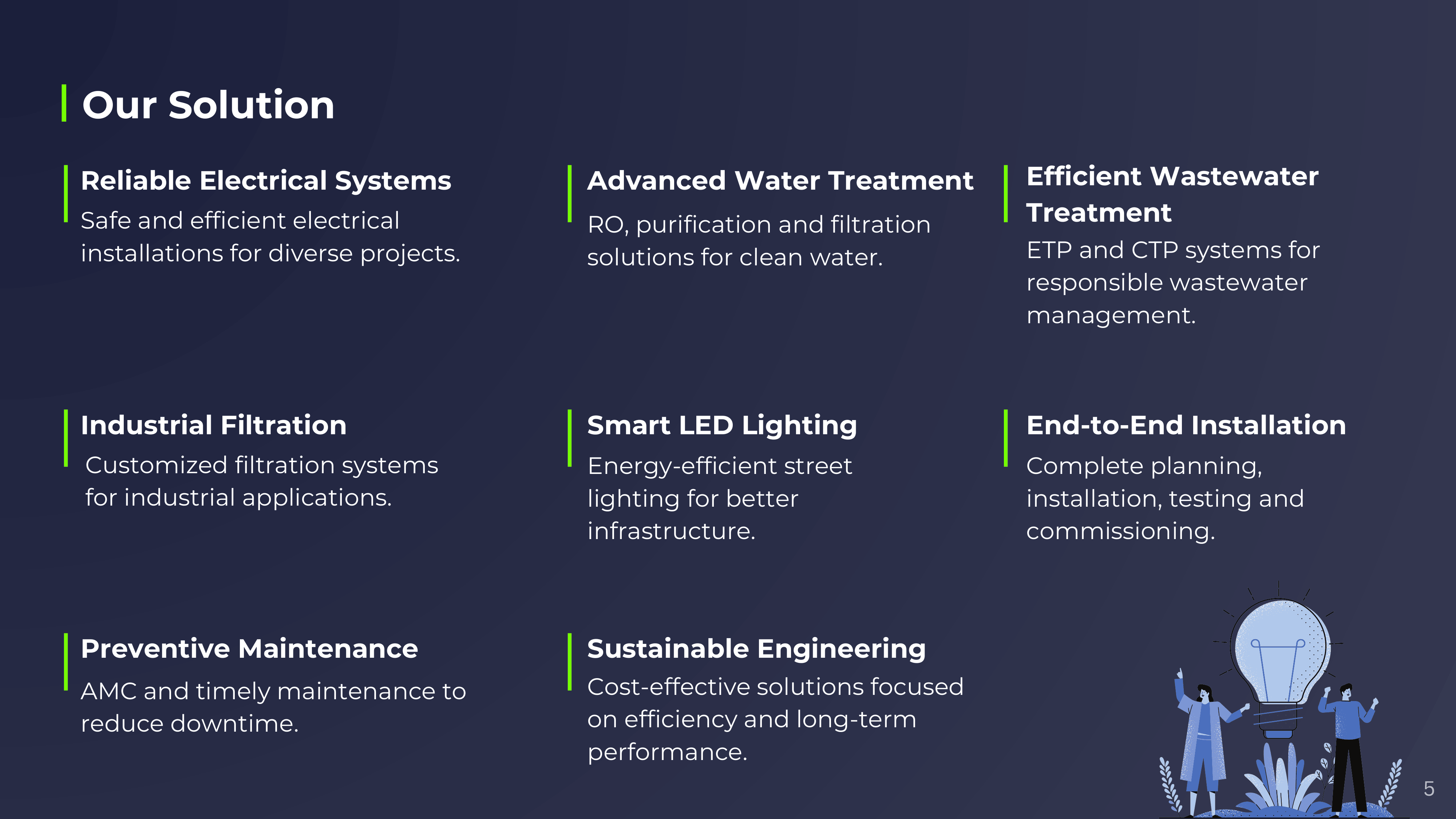 Harishya Infratech LLP - Slide 05: Industrial Filtration & Clarification