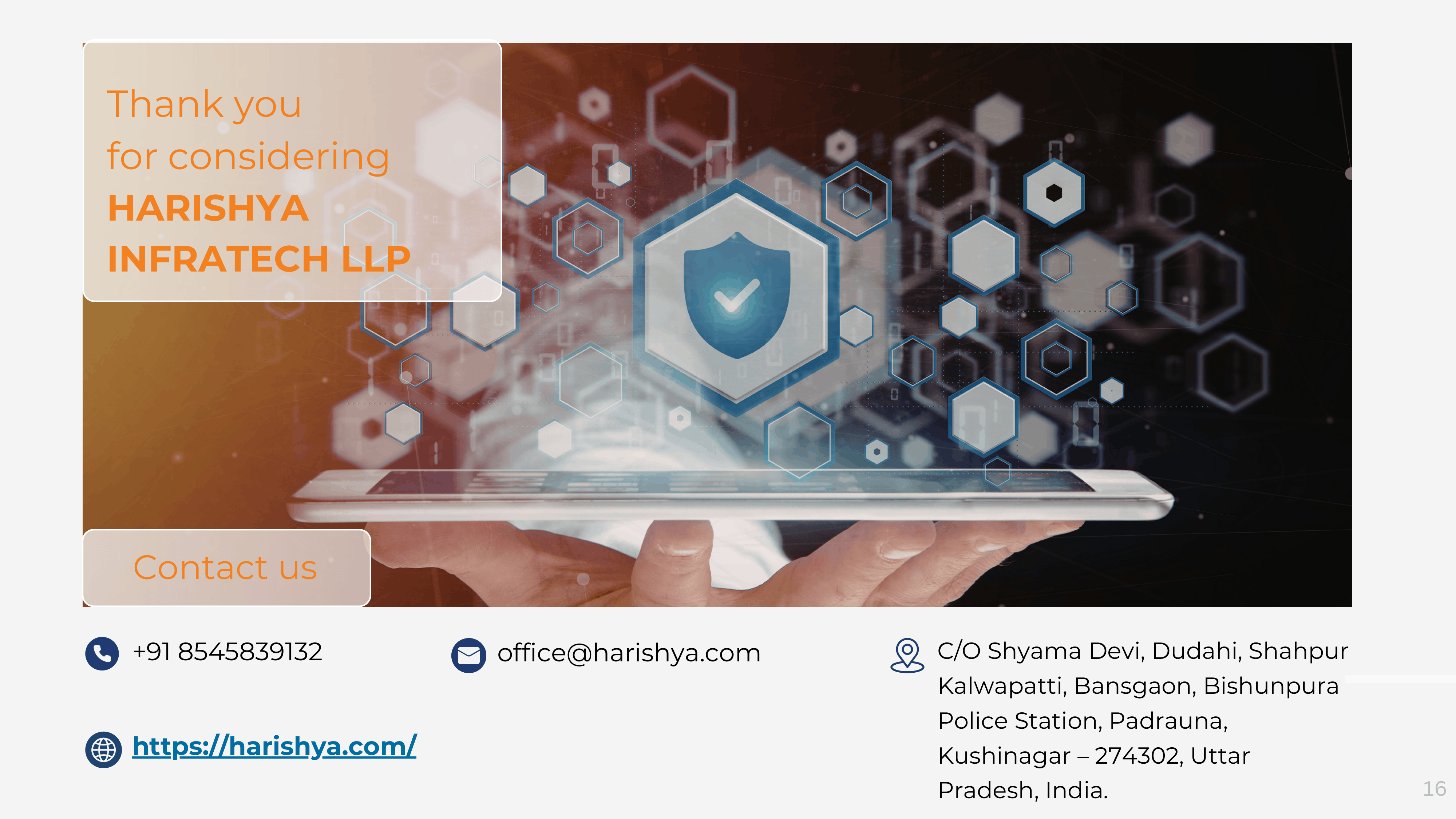 Harishya Infratech LLP - Slide 16: Vision For A Cleaner, Brighter India